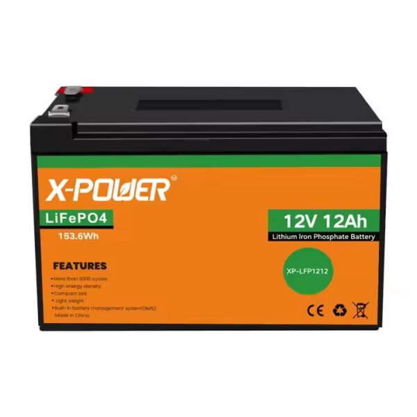 LFP 12 Volt 12AH 153,6WH