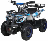 Torino 1000 Watt 36 Volt 6 Zoll Elektro-Miniquad Blau