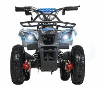 Torino 1000 Watt 36 Volt 6 Zoll Elektro-Miniquad Blau
