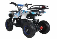 Torino 1000 Watt 36 Volt 6 Zoll Elektro-Miniquad Blau